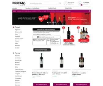 Wine2B.com.br(Bodegas Wine) Screenshot