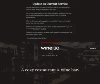 Wine30NYC.com(Wine) Screenshot