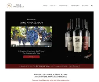 Wineambassador.com(Wine Ambassador) Screenshot