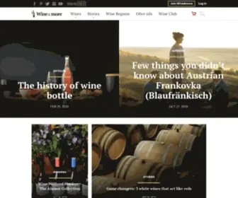 Wineandmore.com(Boutique Wine e) Screenshot