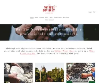 Wineandspiritarchive.com(The Wine And Spirit Archive) Screenshot