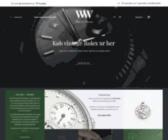 Wineandwatches.dk(Wine & Watches) Screenshot