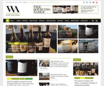 Wineanorak.com(Online wine magazine) Screenshot