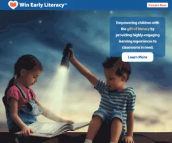 Winearlyliteracy.org(Win Early Literacy) Screenshot