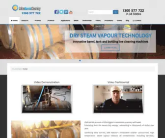 Winebarrelcleaning.com.au(Wine Barrel Cleaning Australia) Screenshot