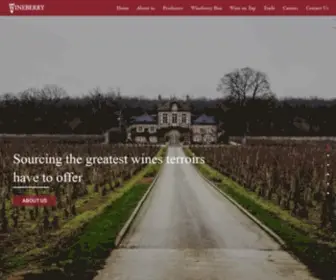Wineberry.com(Wineberry America) Screenshot