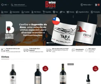 Wineboss.com.br(A maior loja de vinhos importados do Brasil) Screenshot