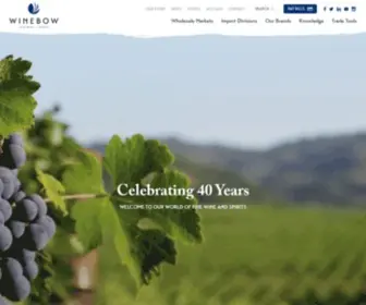 Winebow.com(Fine Wines) Screenshot