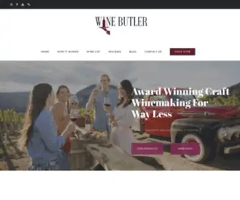 Winebutler.ca(Make Your Own Wine) Screenshot