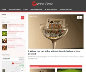 Winecircle.co.nz(Wine Circle) Screenshot