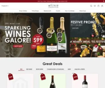Wineconnection.com.sg(Wine Connection) Screenshot