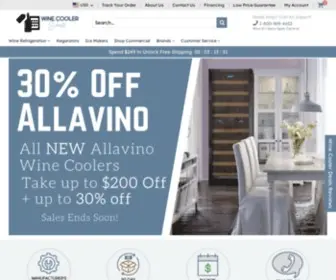 Winecoolerdeals.com(Wine Cooler Deals) Screenshot