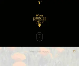 Winecountrydestinations.com(Wine Country Destinations) Screenshot