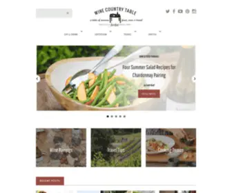 Winecountrytable.com(Wine Country Table) Screenshot