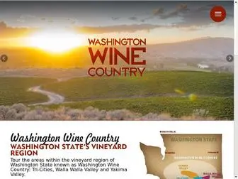 Winecountrywashington.com(Washington Wine Country) Screenshot