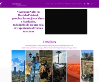 Winederlustx.com(Turismo Viñas Realidad Virtual Experiencia) Screenshot