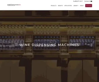 Wineemotionusa.com(Wine Dispensers For Commercial Use) Screenshot