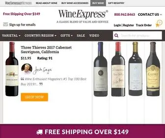 Wineexpress.com(Buy Wine) Screenshot