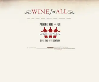 Wineforall.com(Wine for All) Screenshot