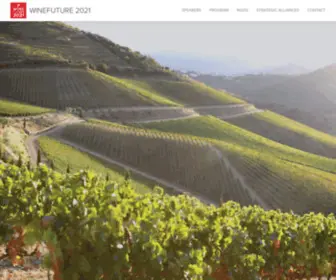 Winefuture2021.com(A silent auction) Screenshot