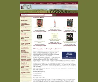 Winegems.net(Wine Gems) Screenshot