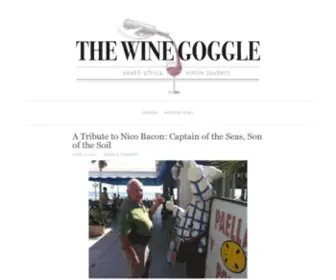 Winegoggle.co.za(Wine Goggle) Screenshot