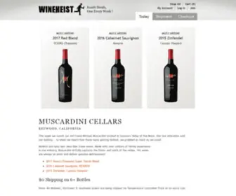 Wineheist.com(Inside Steals) Screenshot