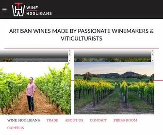 Winehooligans.com(Wine Hooligans) Screenshot