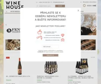 Winehouse.cz(Online) Screenshot