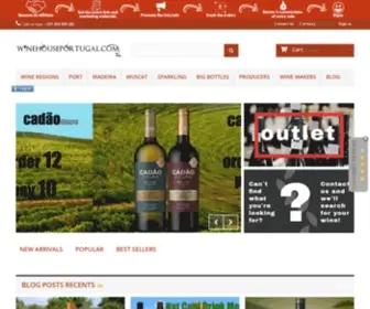 Winehouseportugal.com(Discover the best online shop for Portuguese wines) Screenshot