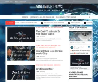 Wineimportnews.com(Wine Import News) Screenshot