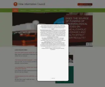 Wineinformationcouncil.eu(Wine Information Council) Screenshot