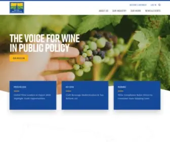 Wineinstitute.org(Wine Institute) Screenshot