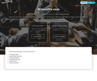 Wineislife.com(wineislife) Screenshot