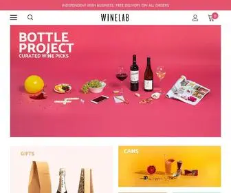 Winelab.ie(Explore Unique Flavors With Our Curated Box of Wine) Screenshot