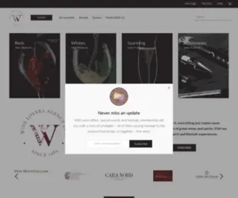 Wineloversagency.com(Wine Lovers Agency) Screenshot