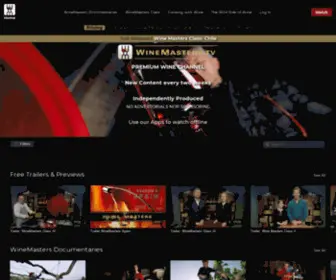 Winemasters.tv(The meta description) Screenshot