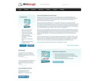 Winencrypt.com(Have you encrypted your data today) Screenshot