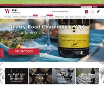Wineonline.ca(Buy Wine Online Toronto) Screenshot