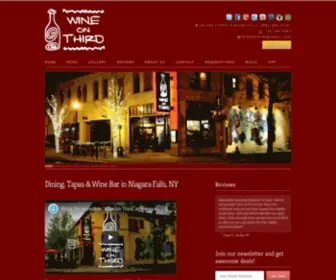 Wineonthird.com(Wine on 3rd) Screenshot