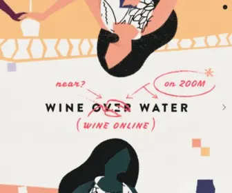 Wineoverwater.org(Wineoverwater) Screenshot