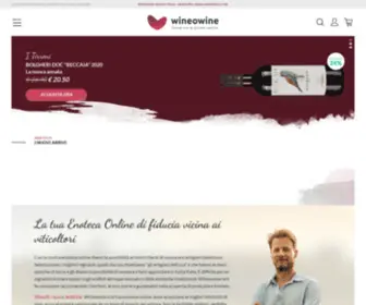 Wineowine.it(La tua Enoteca Online con grandi vini ricercati) Screenshot