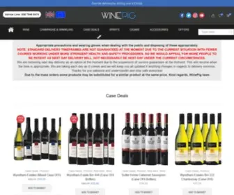 Winepig.co.uk(Wine and Spirit Merchant UK) Screenshot