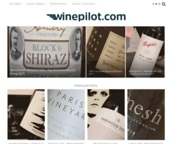 Winepilot.com(Your ticket to better drinks) Screenshot