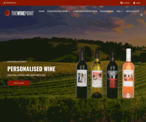Winepoint.com.au(Sydney's Personalised Wine Experts) Screenshot