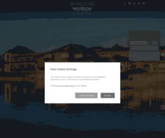 Wineport.ie(Luxury Hotel Ireland) Screenshot