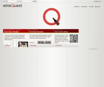 Winequest.com(Zero touch) Screenshot