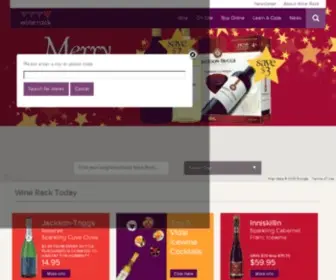 Winerack.com(With 164 neighbourhood stores wine rack) Screenshot