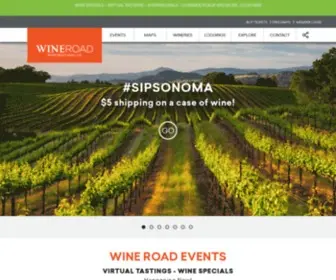 Wineroad.com(Wine Road) Screenshot