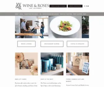 Winerose.com(Wine & Roses) Screenshot